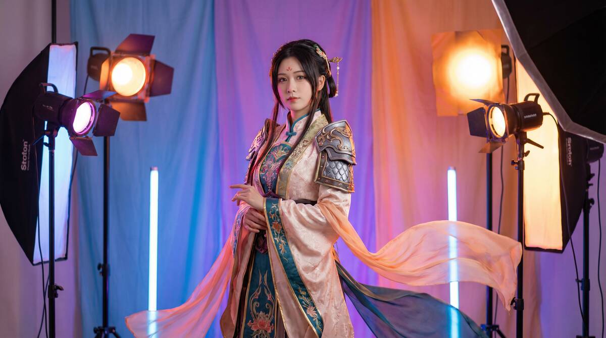 黄色仓库古风写真视频